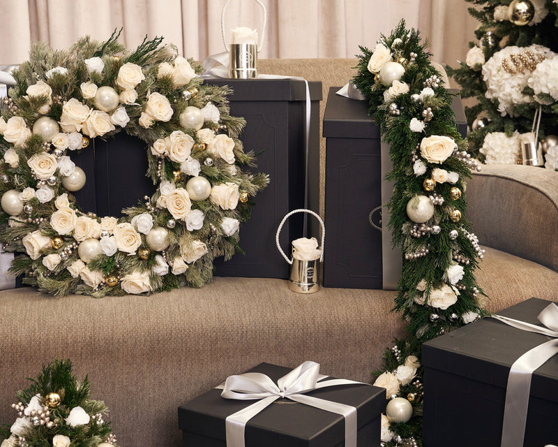 An Art Deco Holiday in Silver and Champagne
