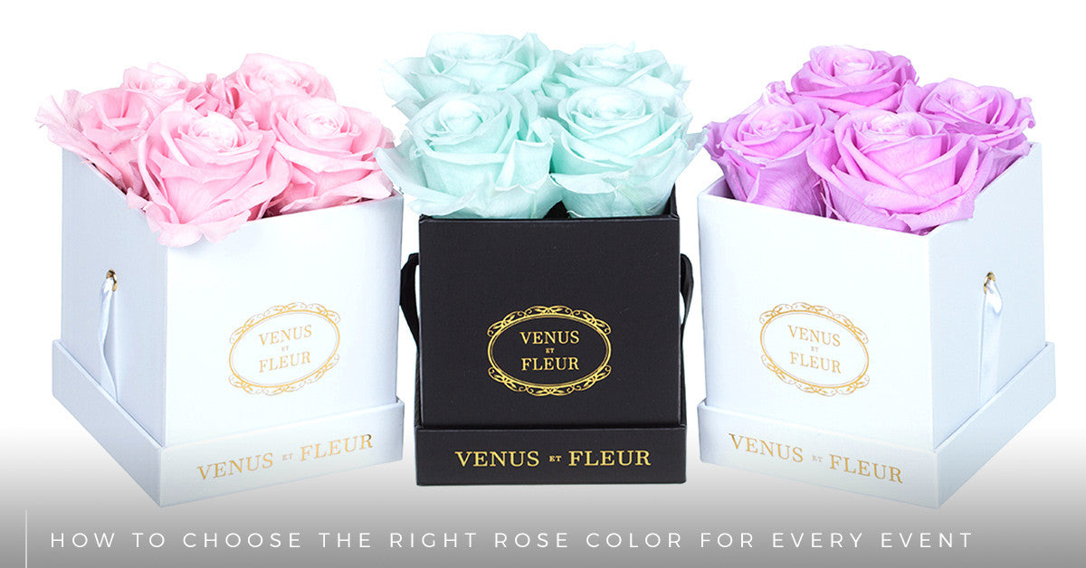 How to Choose the Right Rose Color for Every Event