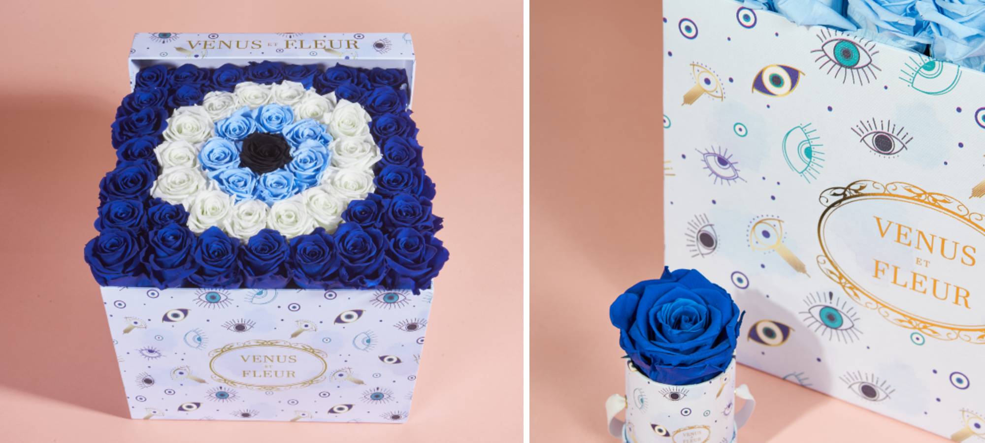 Introducing the Eternity® Rose Evil Eye Arrangement