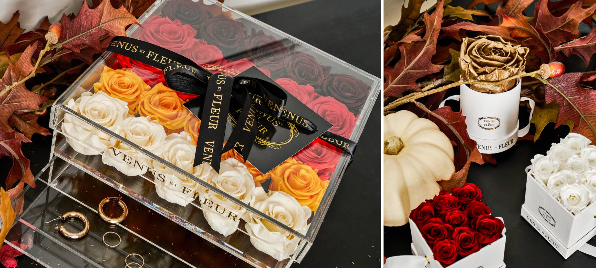 Fall Flower Arrangements From Venus et Fleur