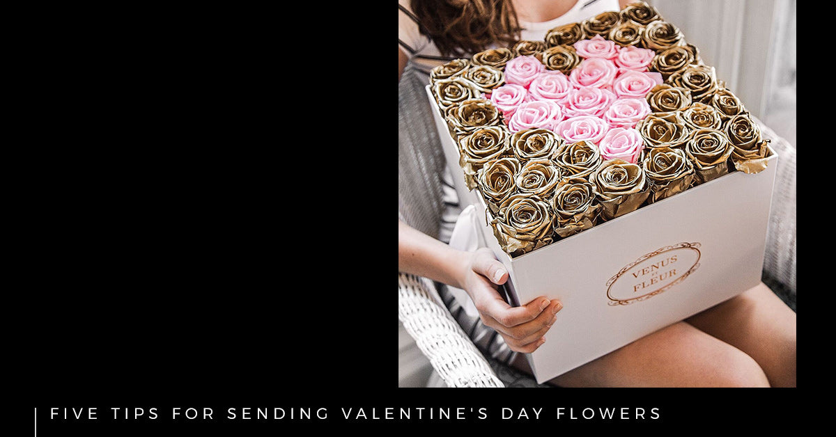 Five Tips for Sending Valentine’s Day Flowers