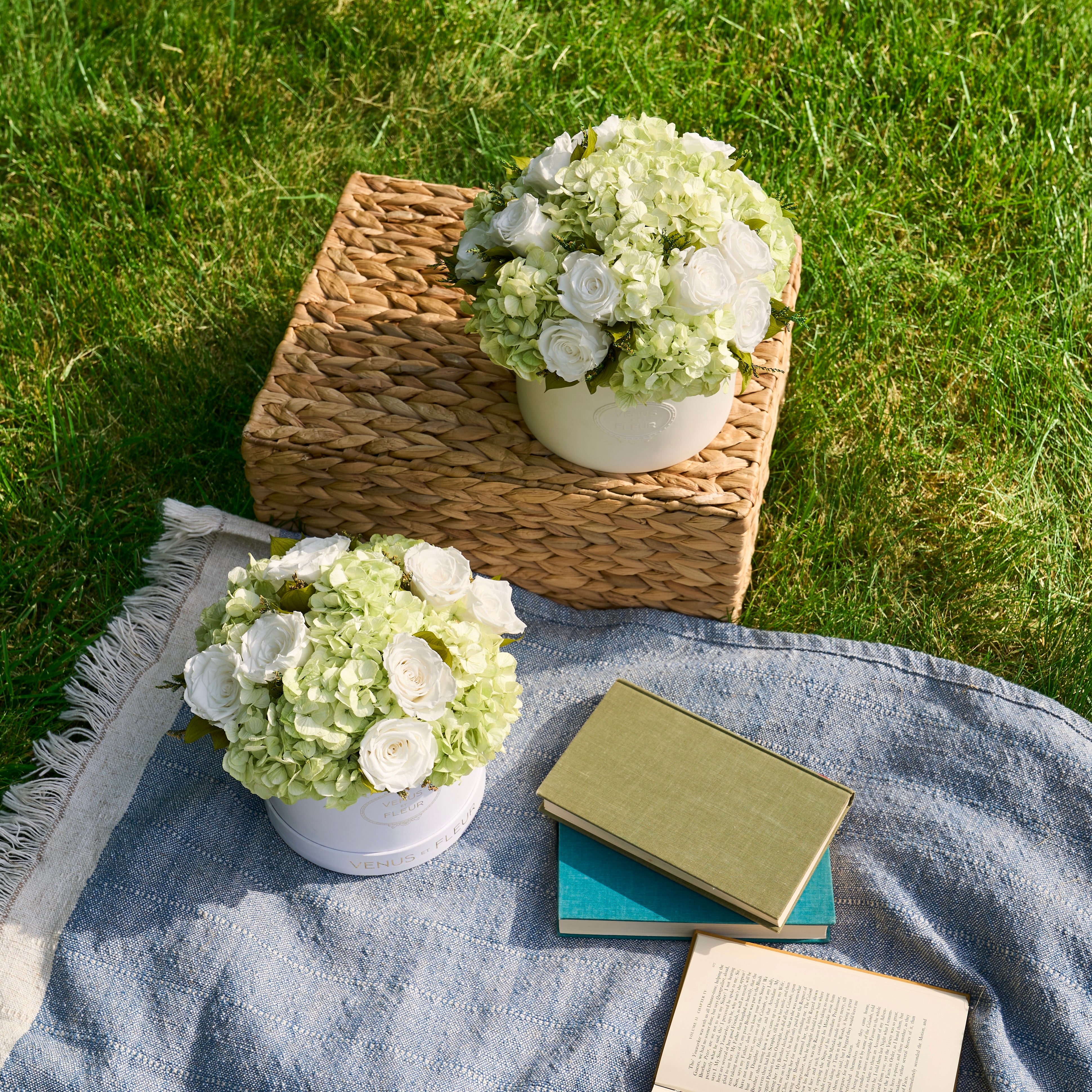 Small Round Roses & Hydrangeas 15
