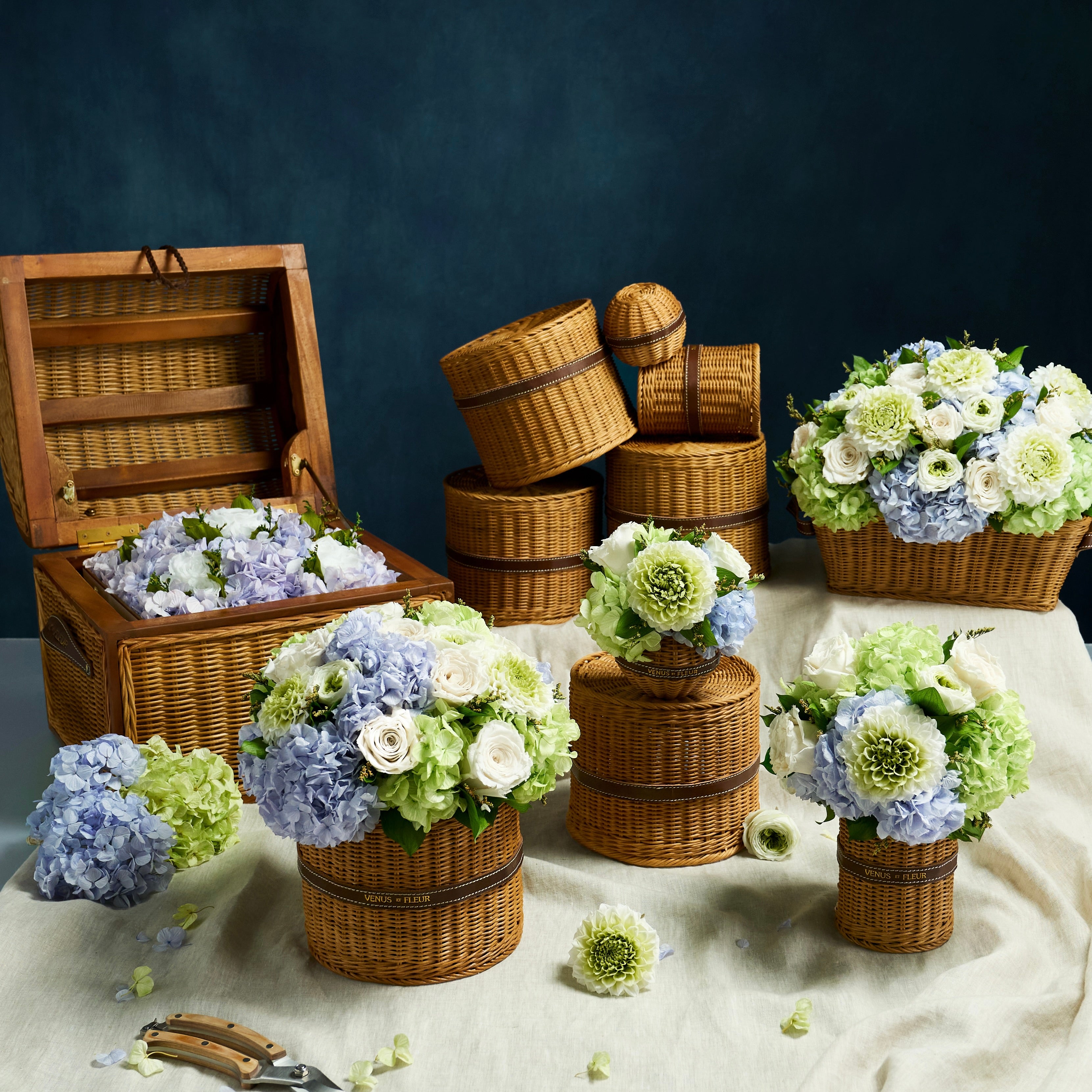 Serene Heirloom Wicker Vase 10