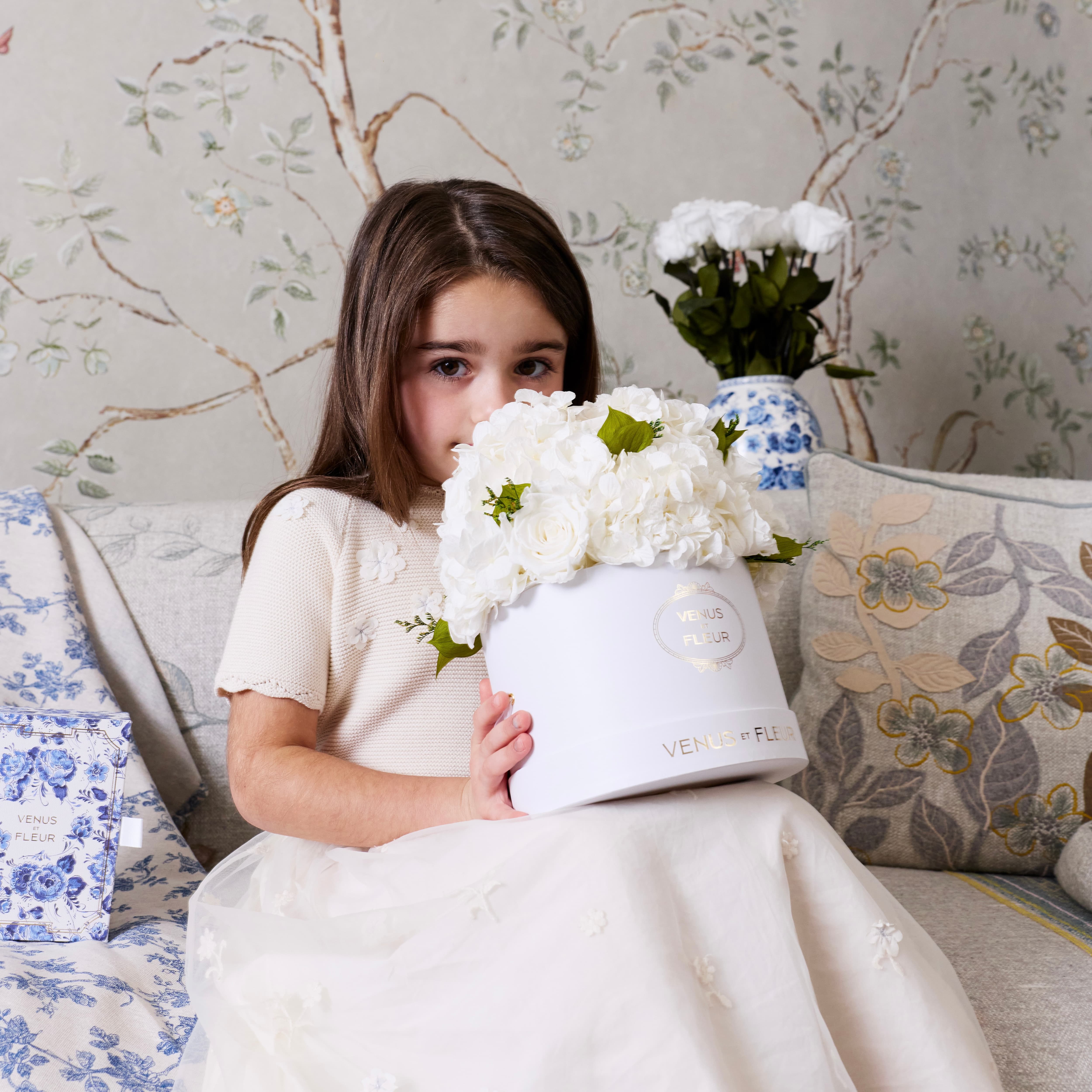 Small Round Roses & Hydrangeas 13