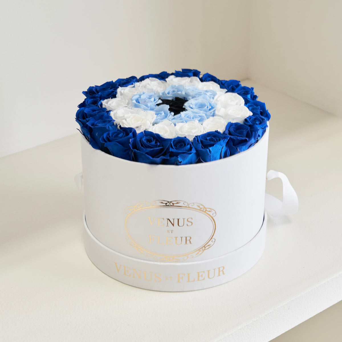 Evil Eye Symbol in Large Round Box