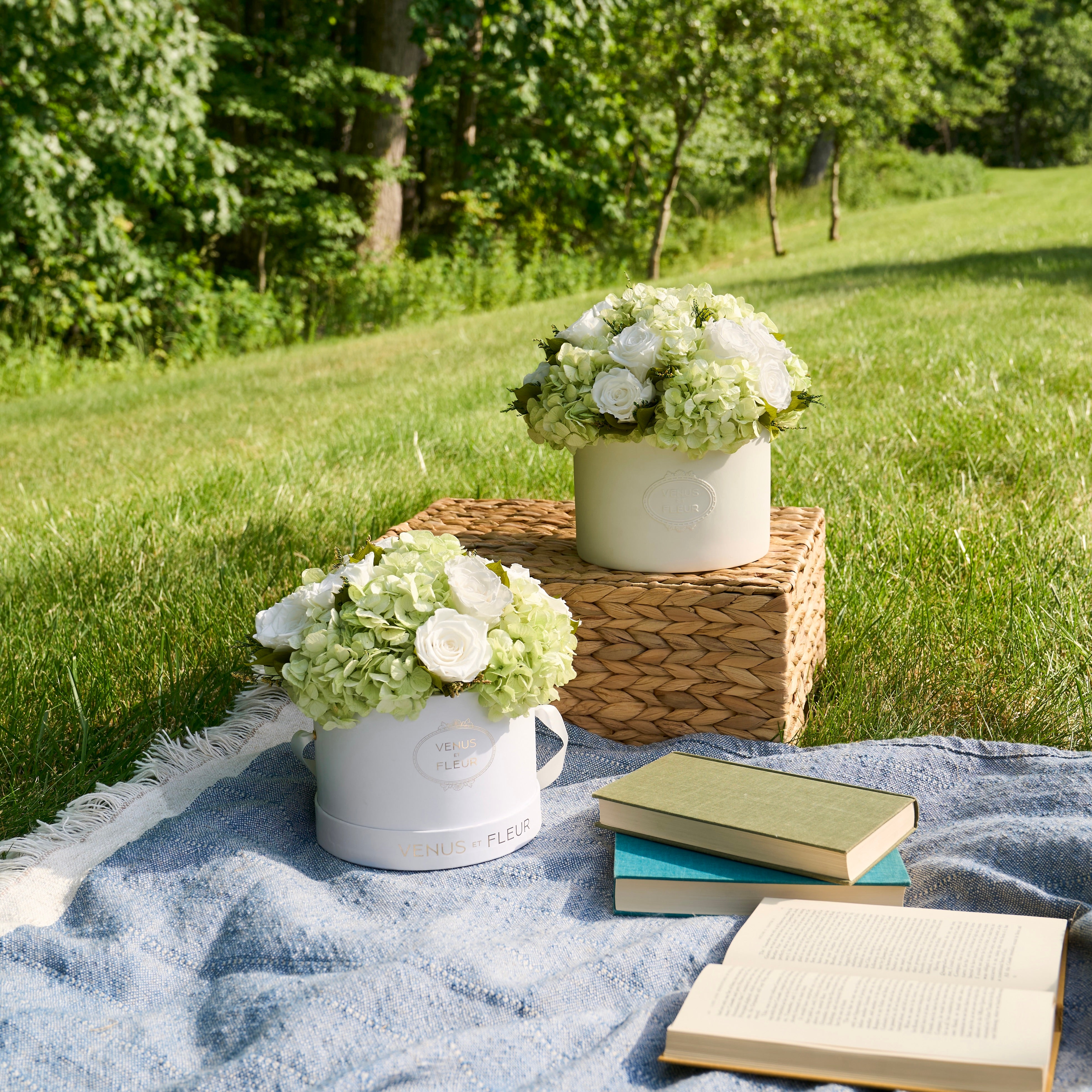 Small Round Roses & Hydrangeas 16