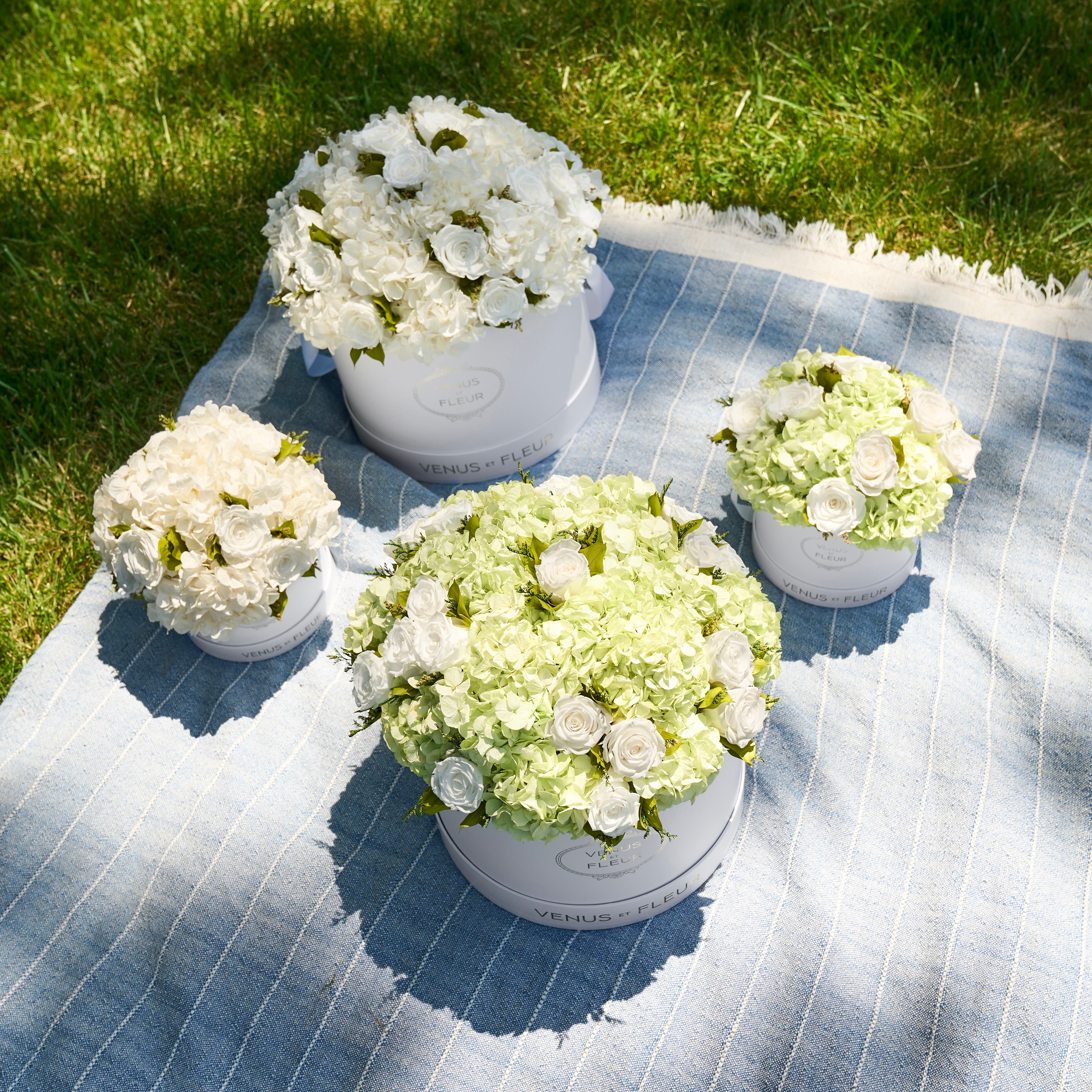 Small Round Roses & Hydrangeas 14