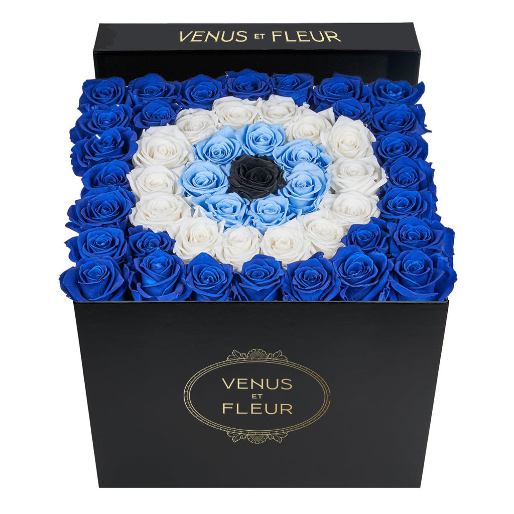 Evil Eye Symbol in Large Square Box