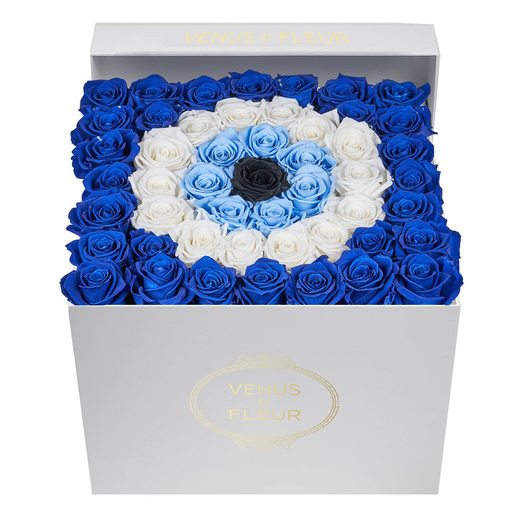 Evil Eye Symbol in Large Square Box