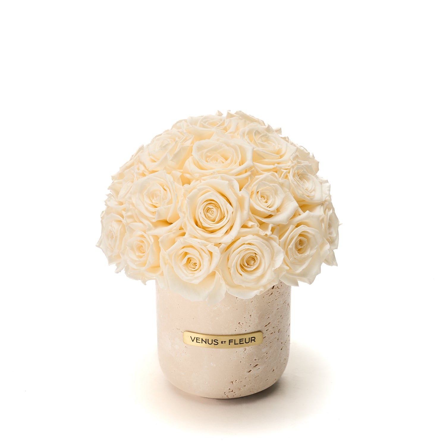 Sable Travertine Vase 6