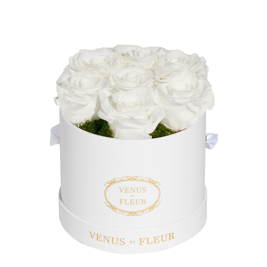 Petit Round Signature White
