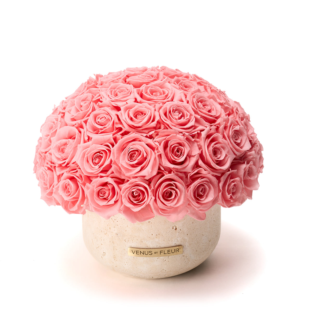 Terre Travertine Vase