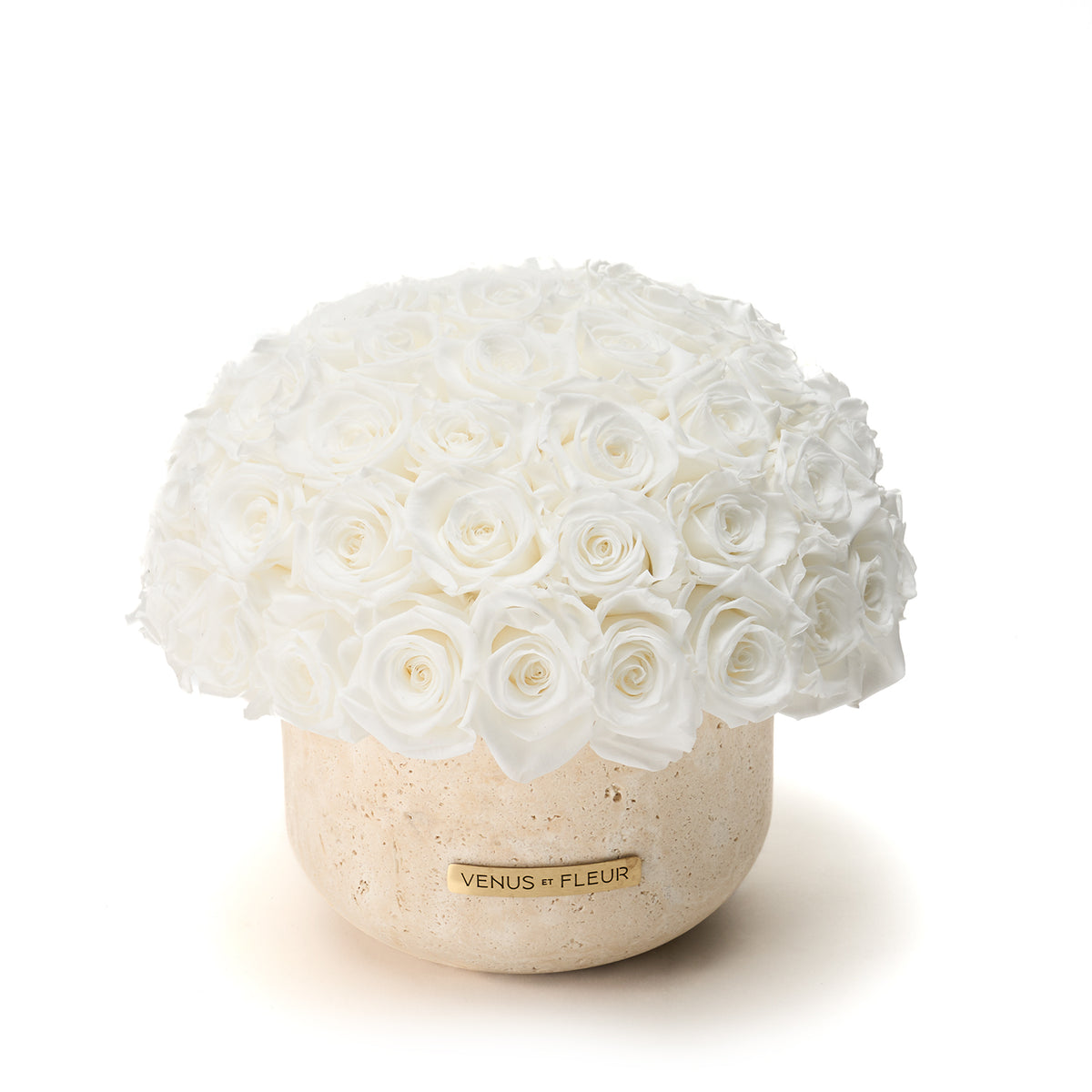 Terre Travertine Vase