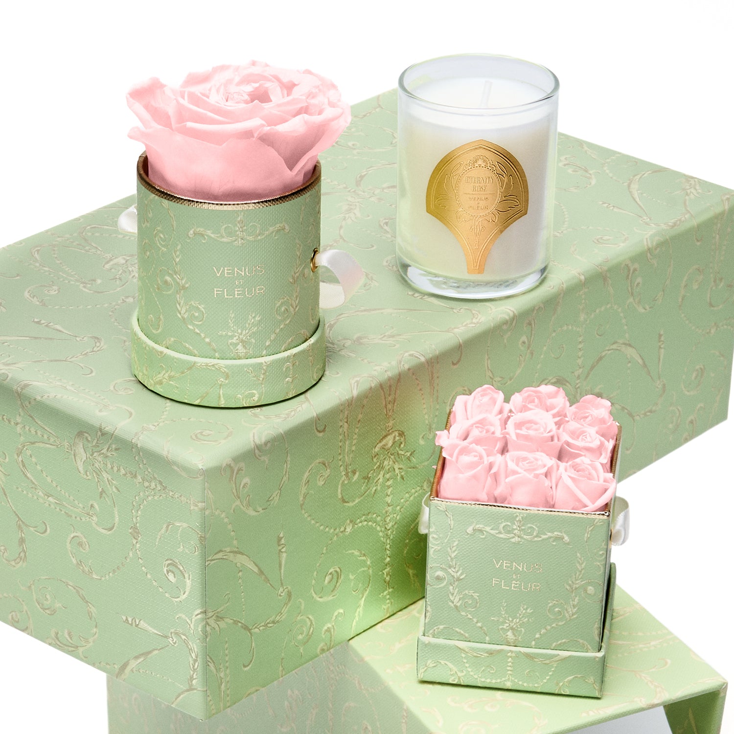 Luxury Gift Sets | Roses & Candle Gift Sets | Venus et Fleur
