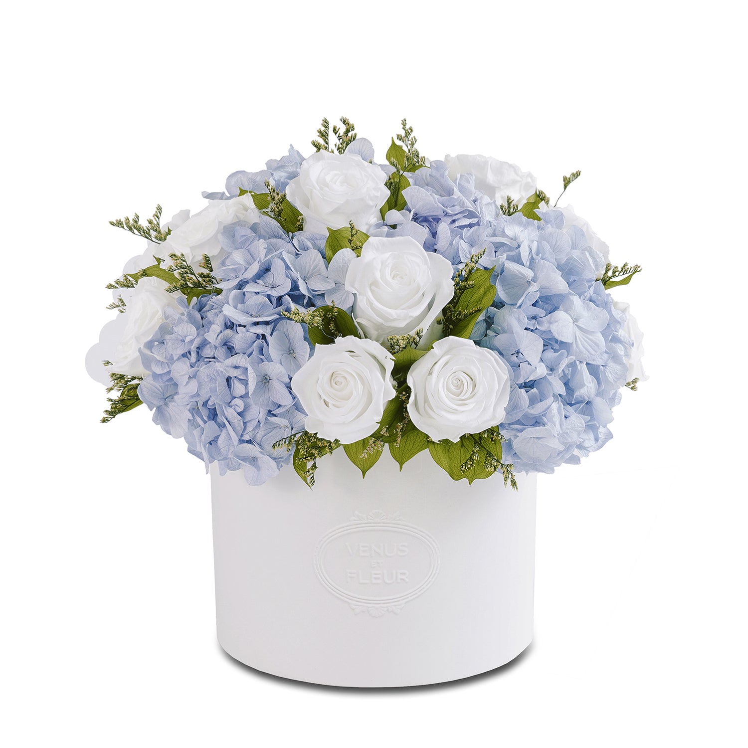 Thalia Porcelain Vase Roses & Hydrangeas 2