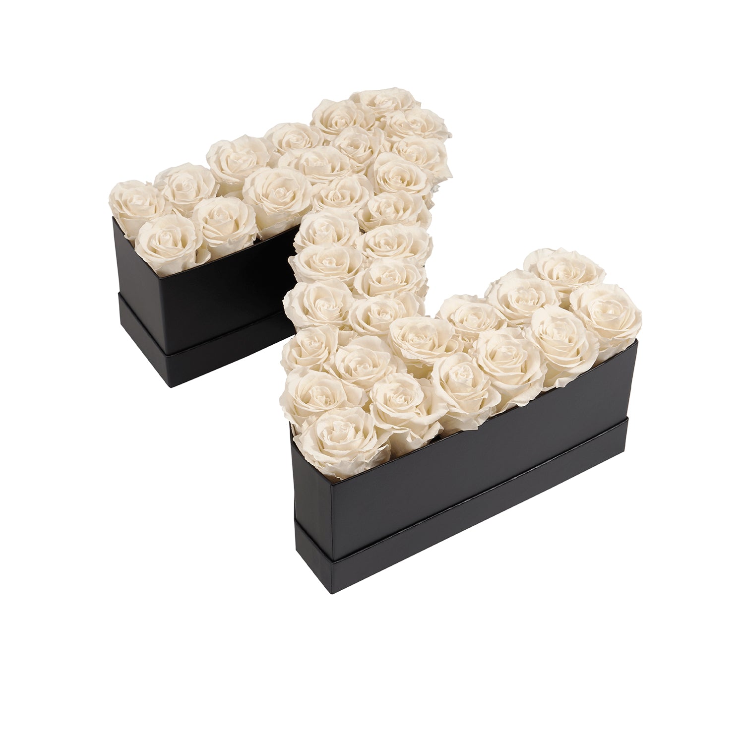 Floral Letter Z in Flowers with Eternity Roses | Venus et Fleur