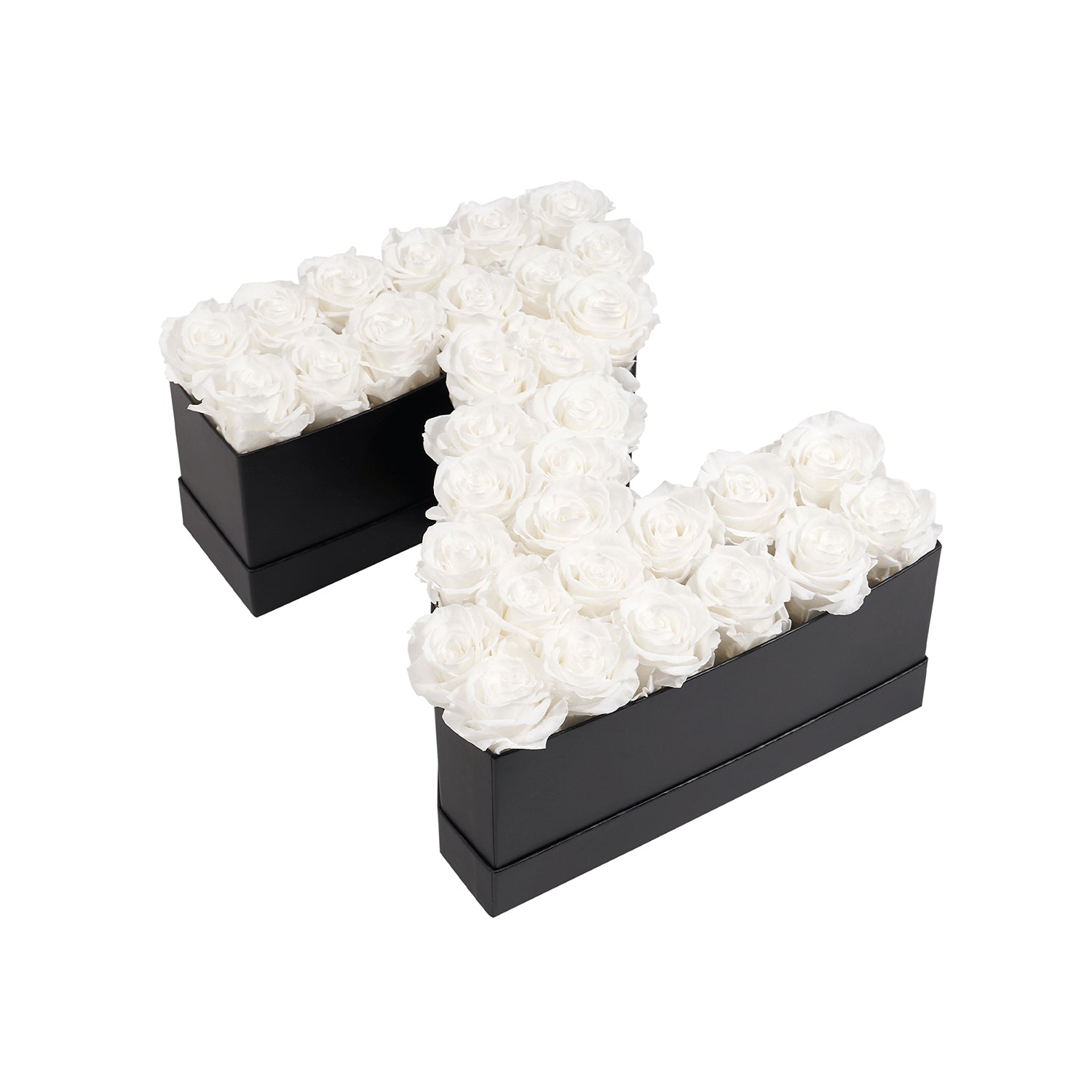 flowersページです❤️ Floral Letter Z in Flowers with Eternity Roses | Venus et Fleur