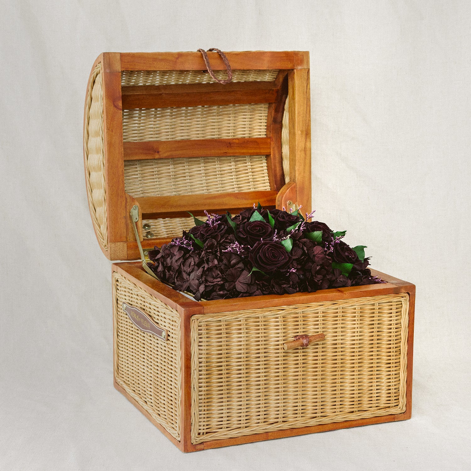Fall 2025 Mixed Floral Trunk Insert