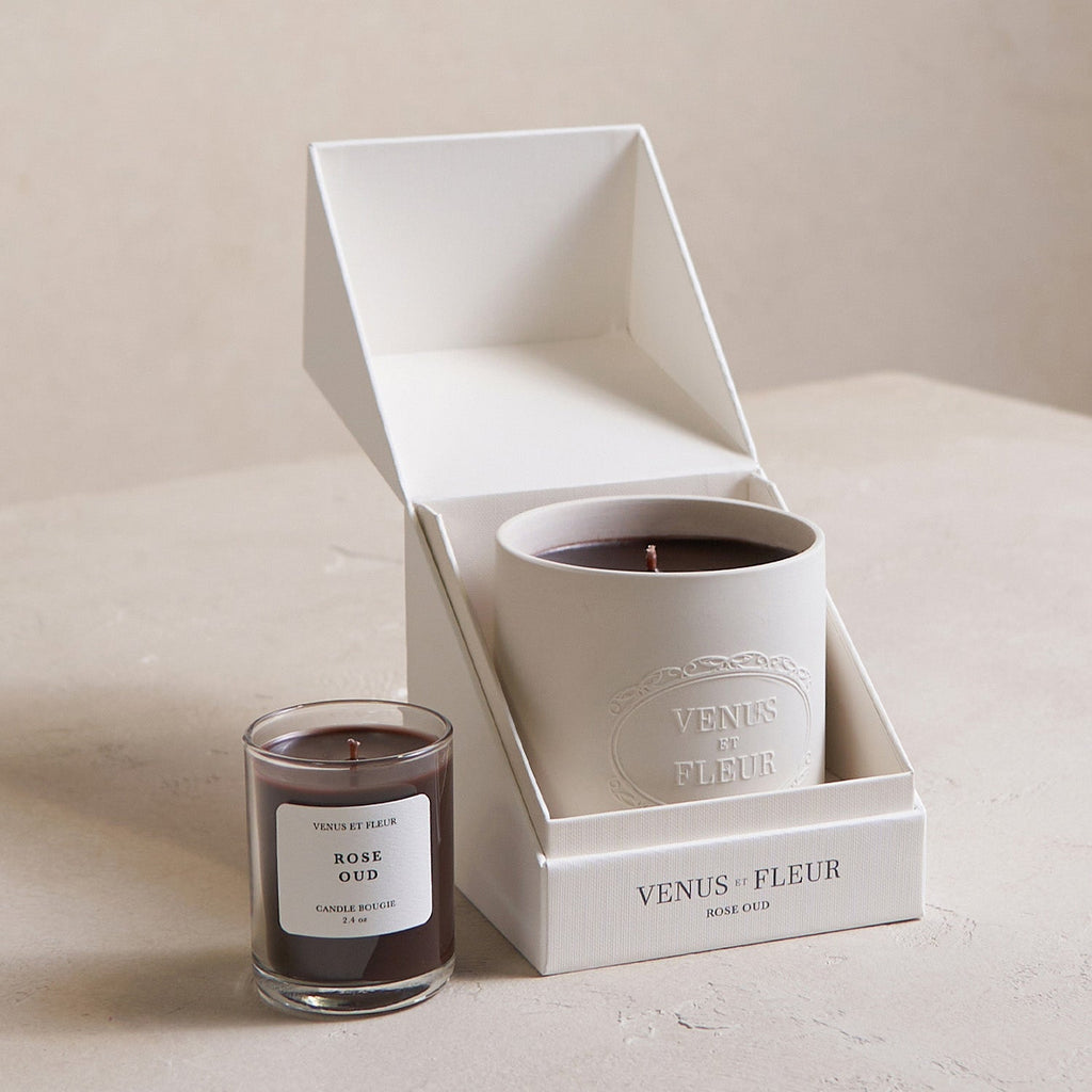 Signature Scents Rose Oud Candle Venus et Fleur