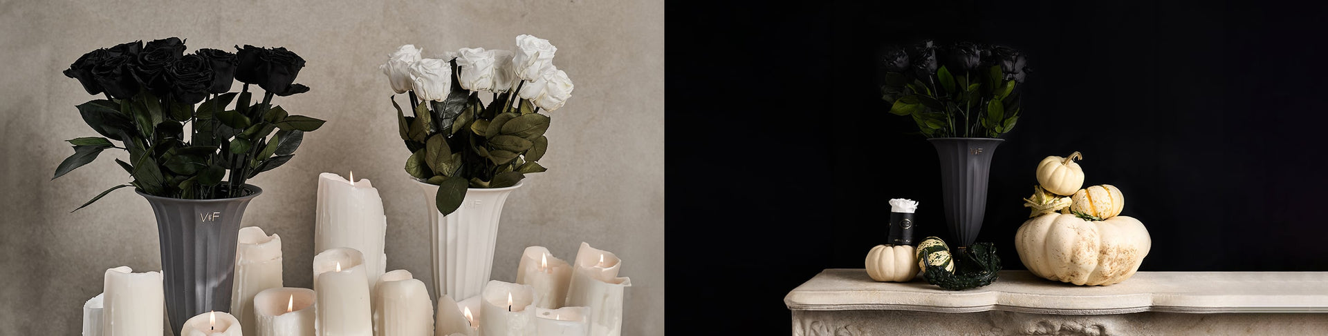 Halloween Flower Arrangements — collection header (desktop)