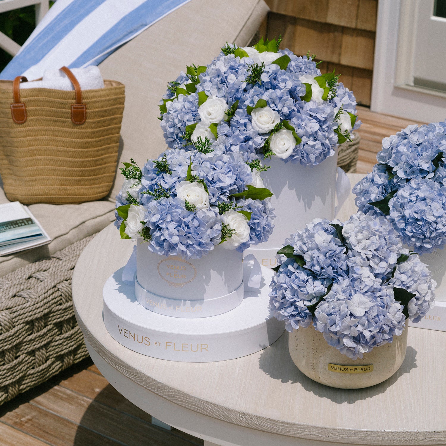 Small Round Roses & Hydrangeas 9