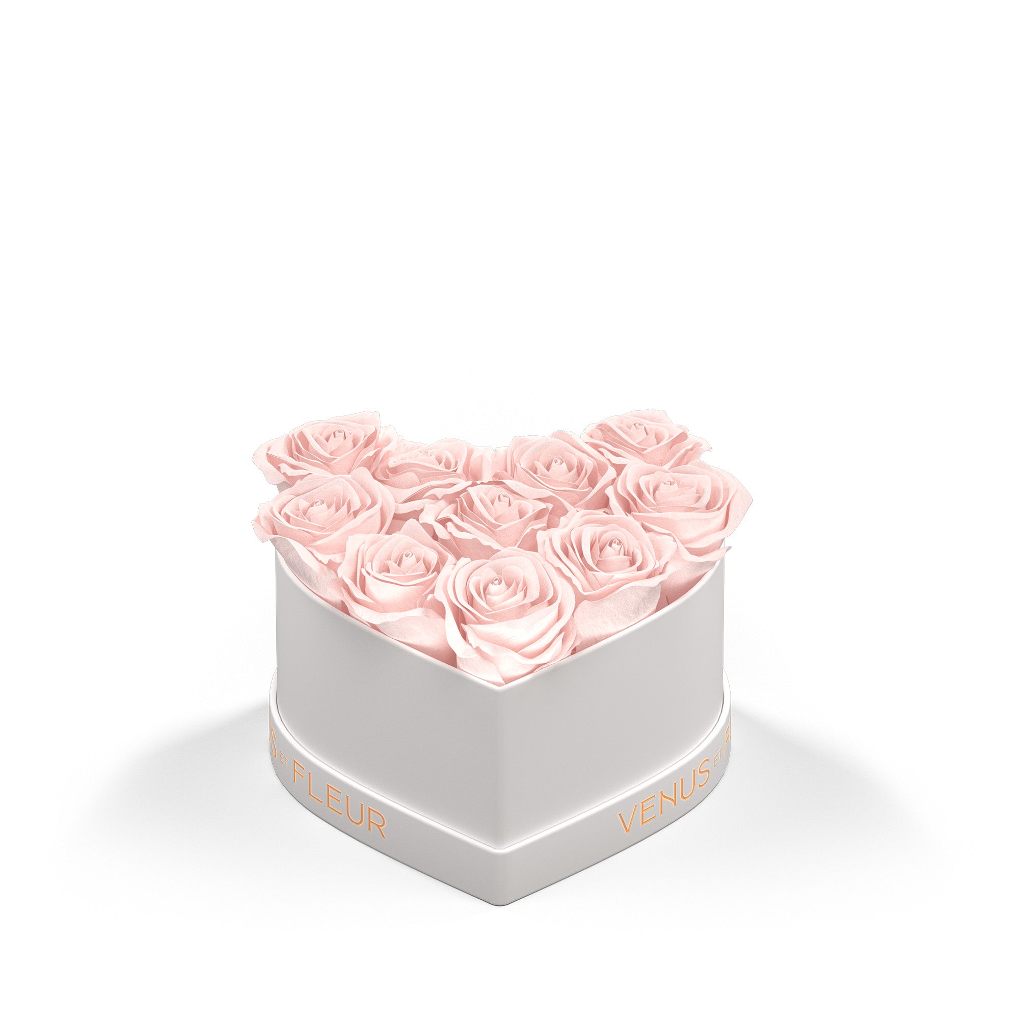 Pink Heart with White Box