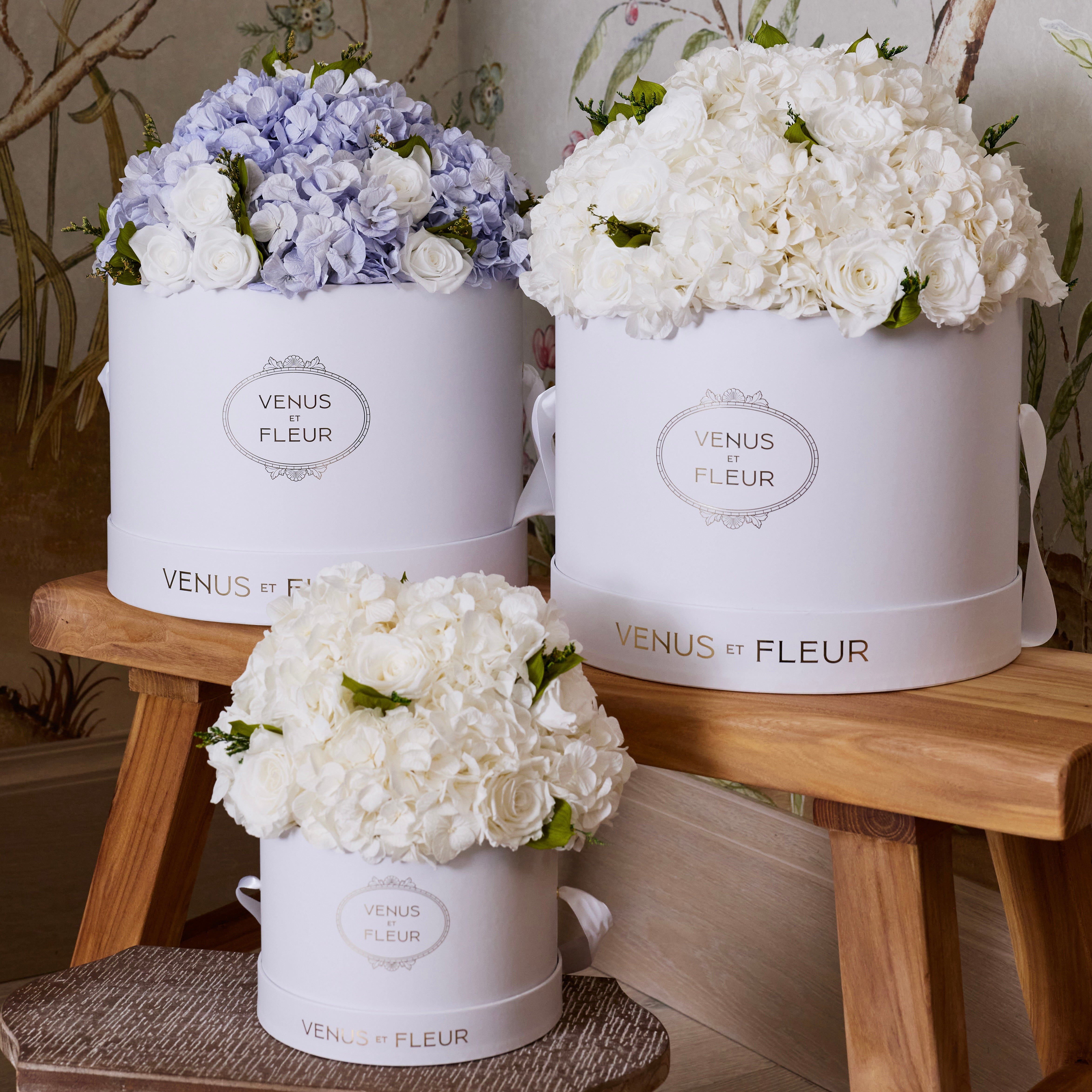 Large Round Roses & Hydrangeas 12