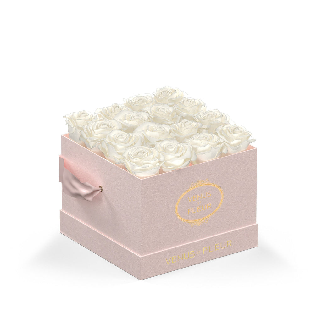 Pink and Pure White Box