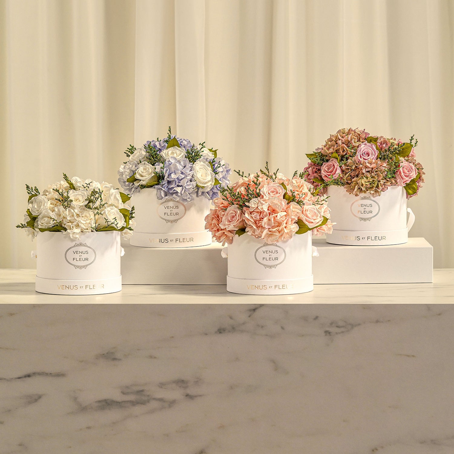 Small Round Roses & Hydrangeas 5