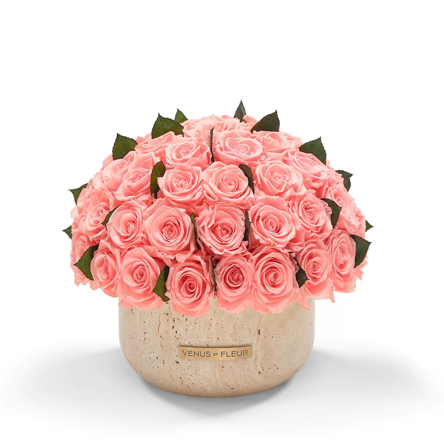 Terre Travertine Vase