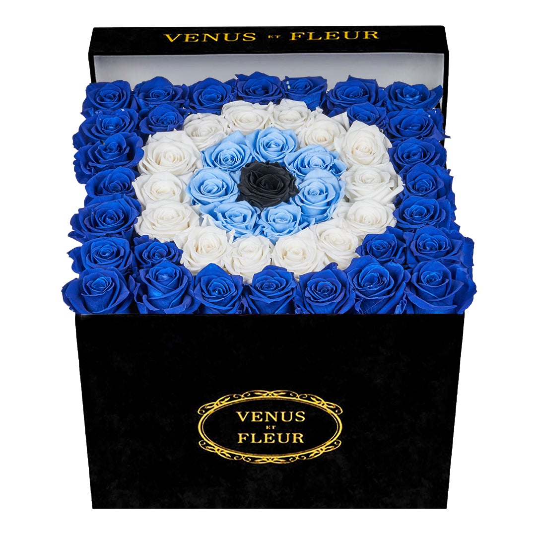 Evil Eye Symbol in Large Square Box