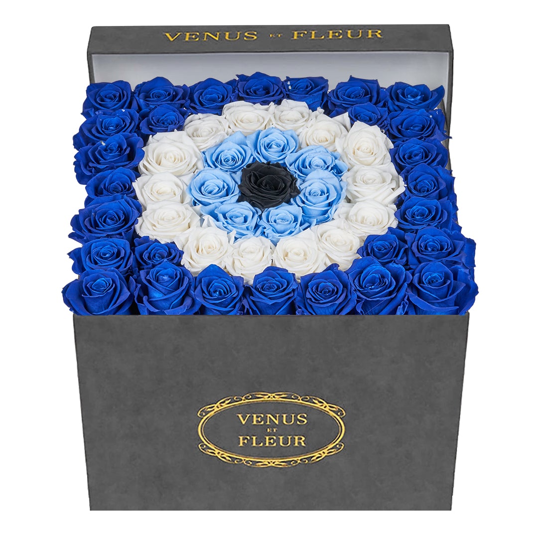 Evil Eye Symbol in Large Square Box