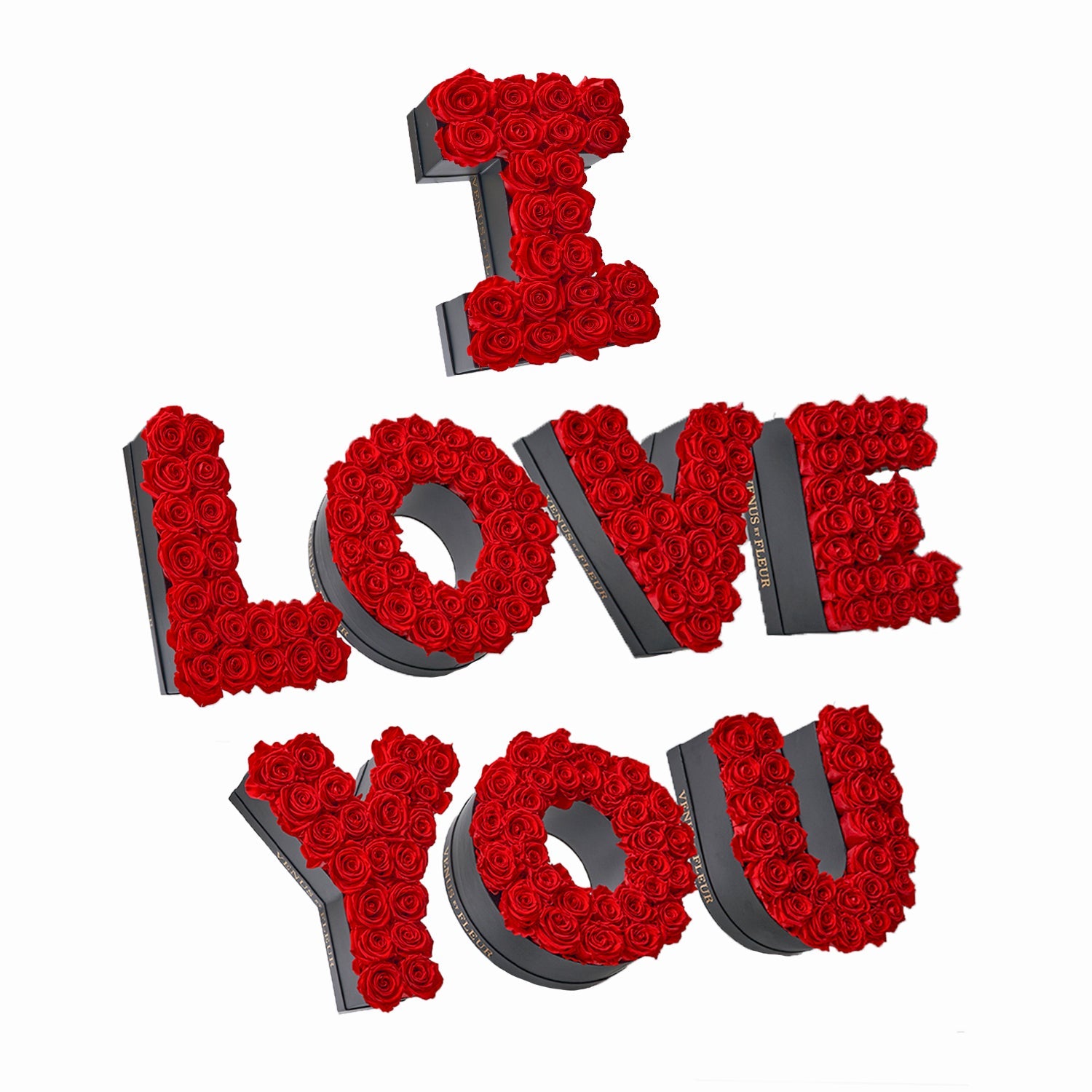 Le Grand I Love You Gift Set | Eternity Roses | Venus et Fleur