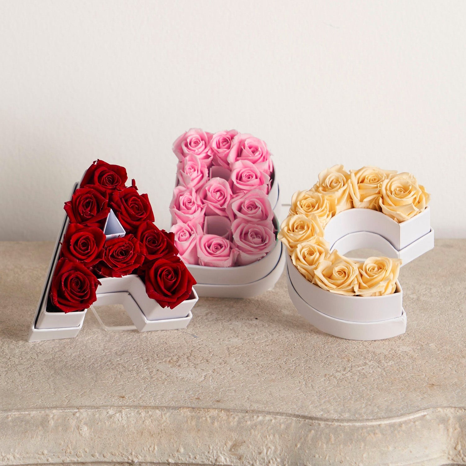 Pink Rose Letter Set ⋆ aerialovely