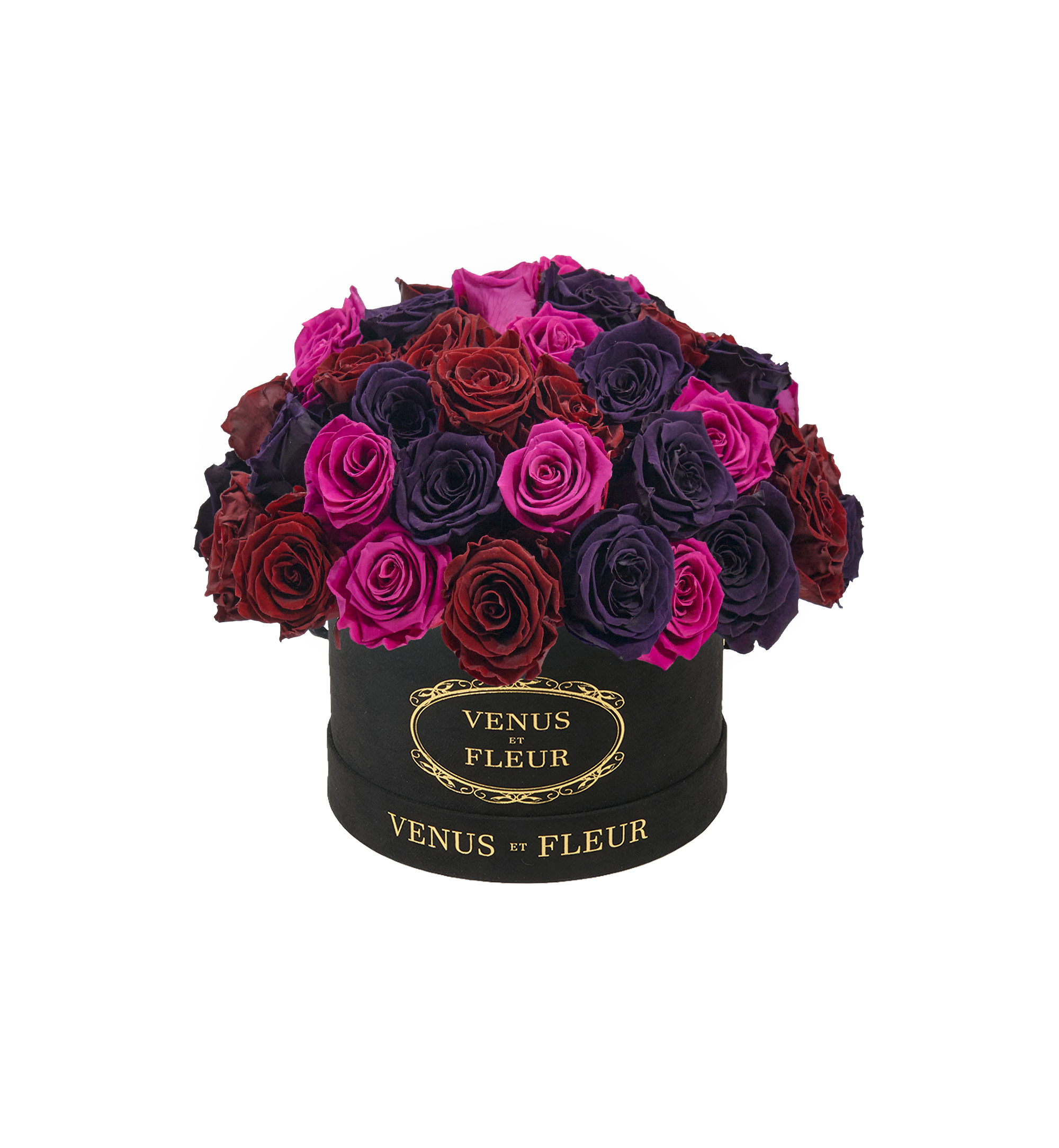 Small Le Plein with Mixed Roses