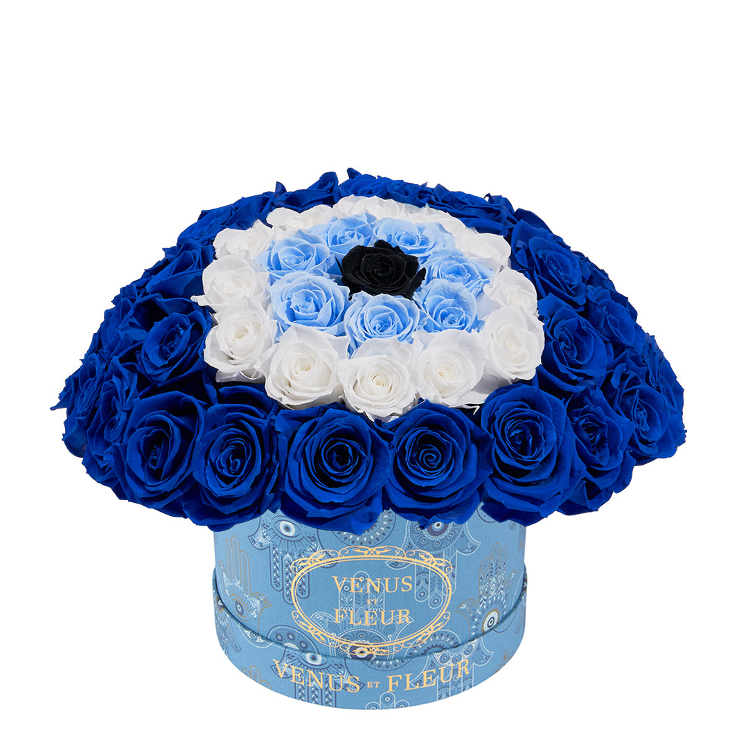 Evil Eye Symbol in Le Plein Small Round Box