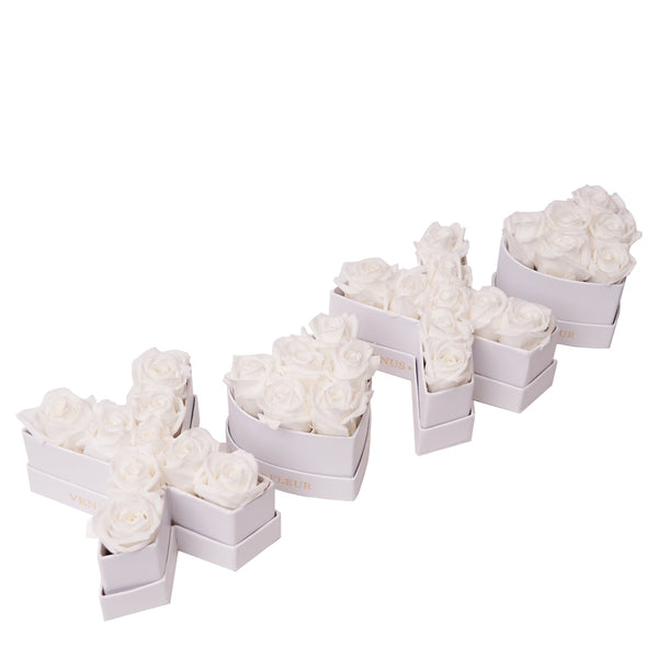 Le Mini XOXO Gift Set with Eternity Roses | Venus et Fleur