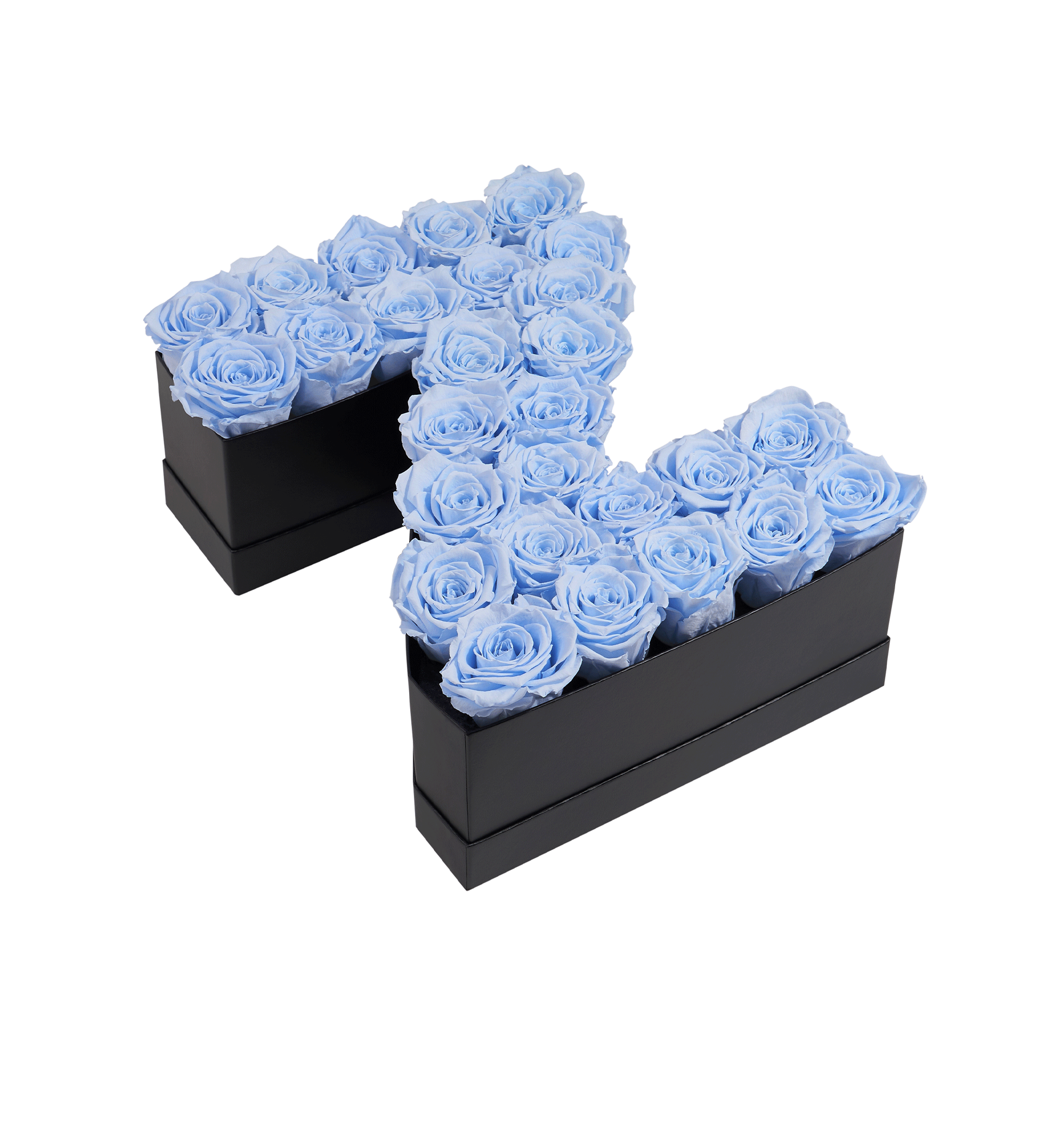 Floral Letter Z in Flowers with Eternity Roses | Venus et Fleur