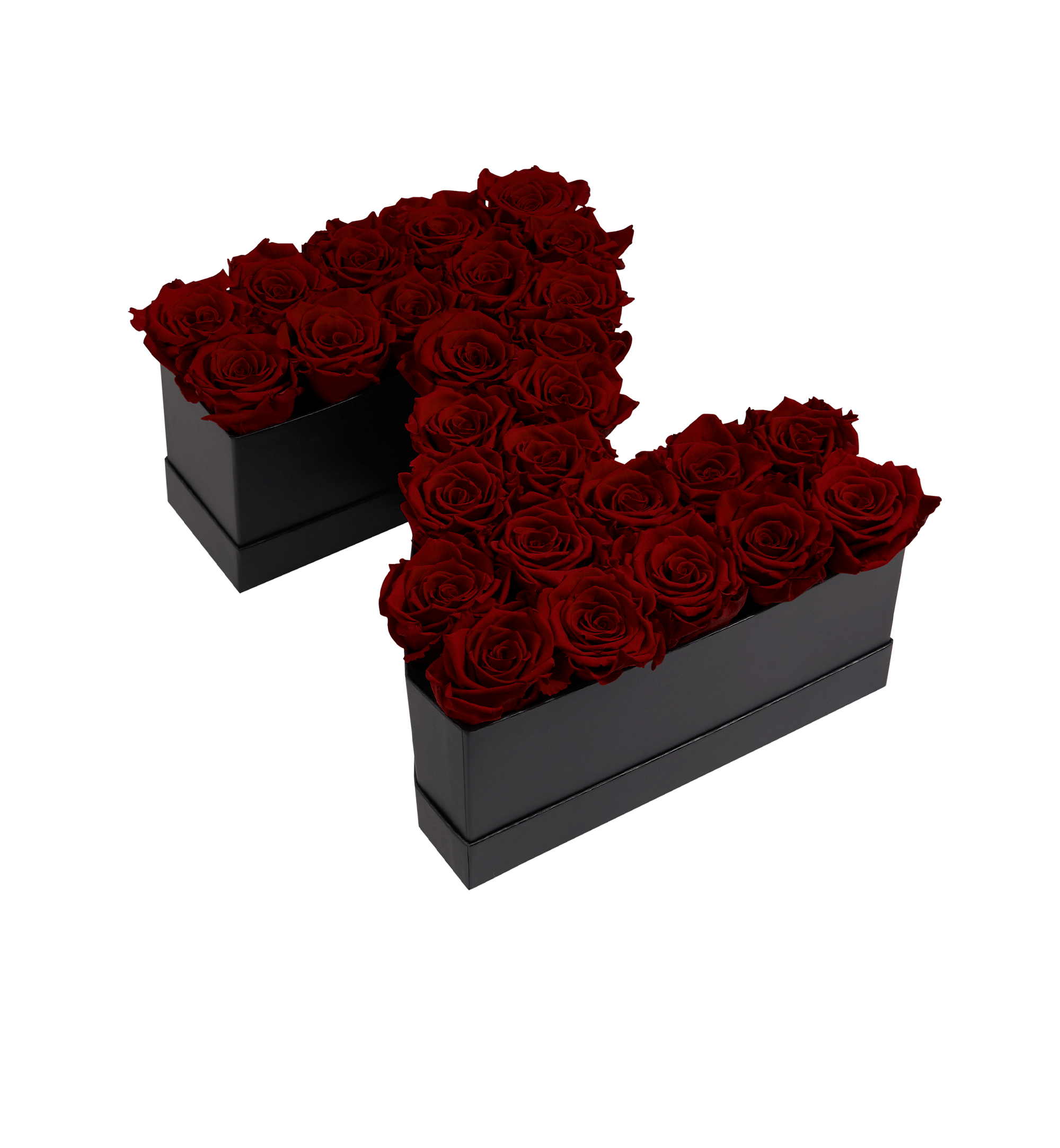 Floral Letter Z in Flowers with Eternity Roses | Venus et Fleur