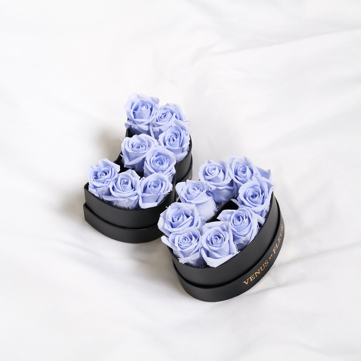 The Number Collection - Le Mini Number 7 with Eternity Roses