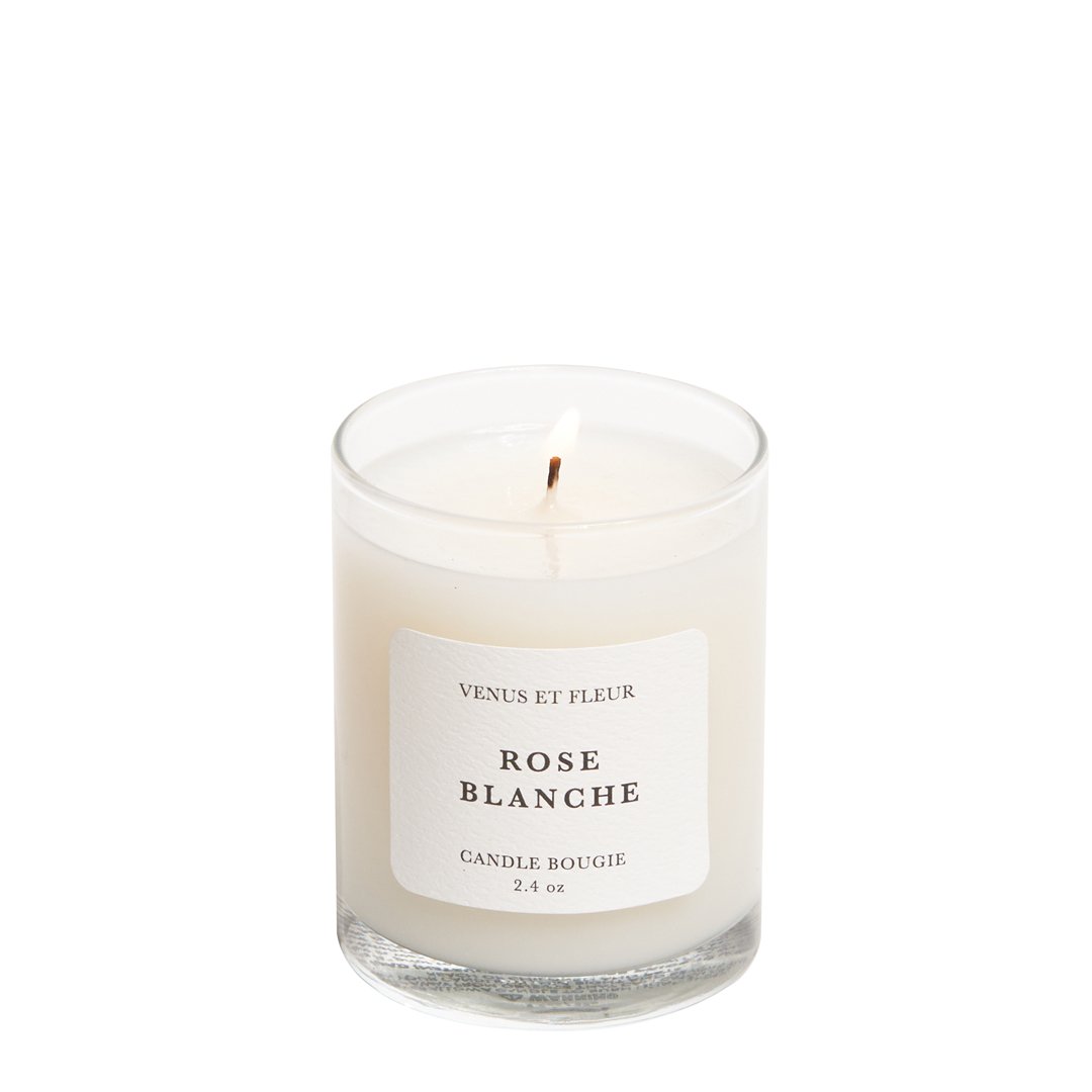 Rose Blanche Candle