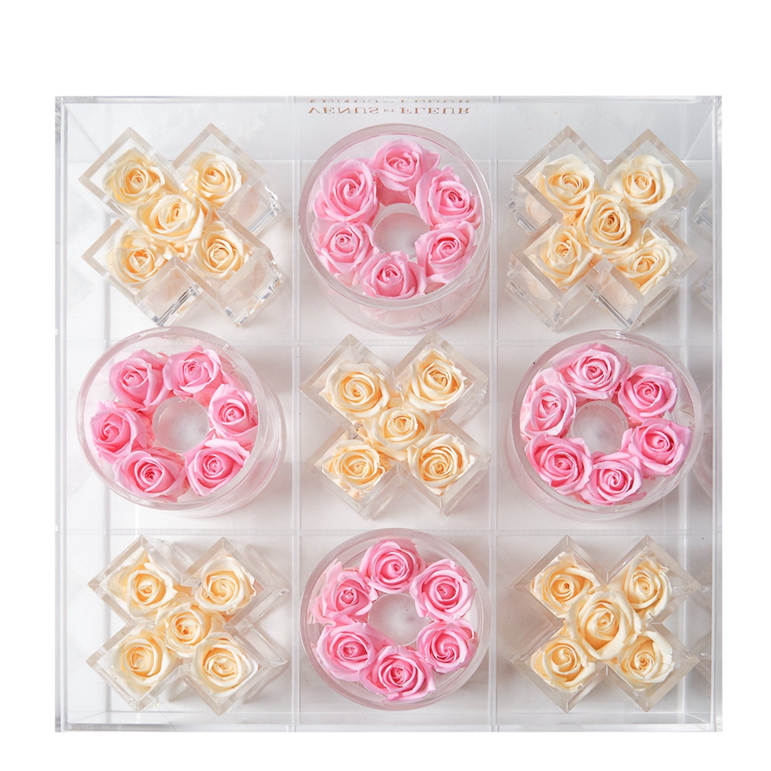 Fleur Tic Tac Toe Set